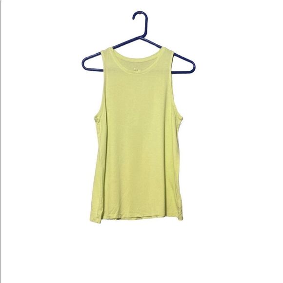 a new day small neon green tank top - Picture 1 of 2